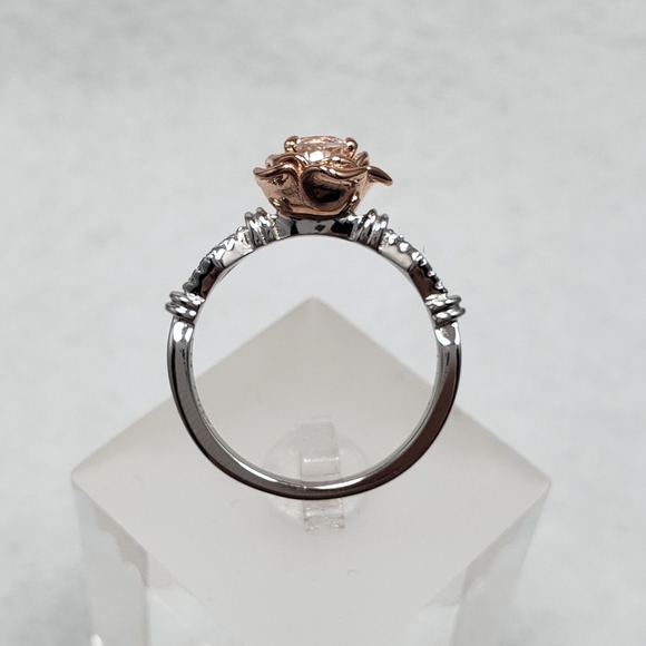 HOST PICK🌹Sterling & 18k 0.5ct Natural Topaz Ring - Picture 3 of 8